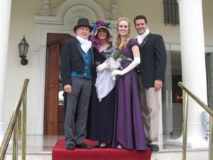 Rick & Bette with Granddaughter Carla and her husband Sergio in Lima, Peru