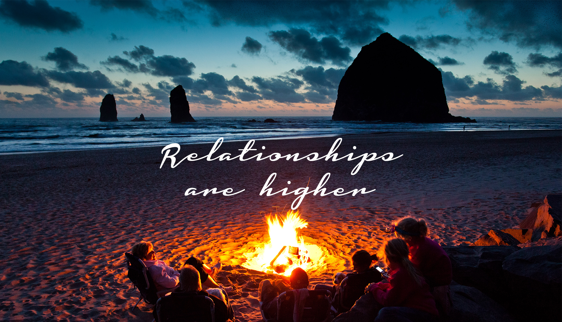 Relationships are higher